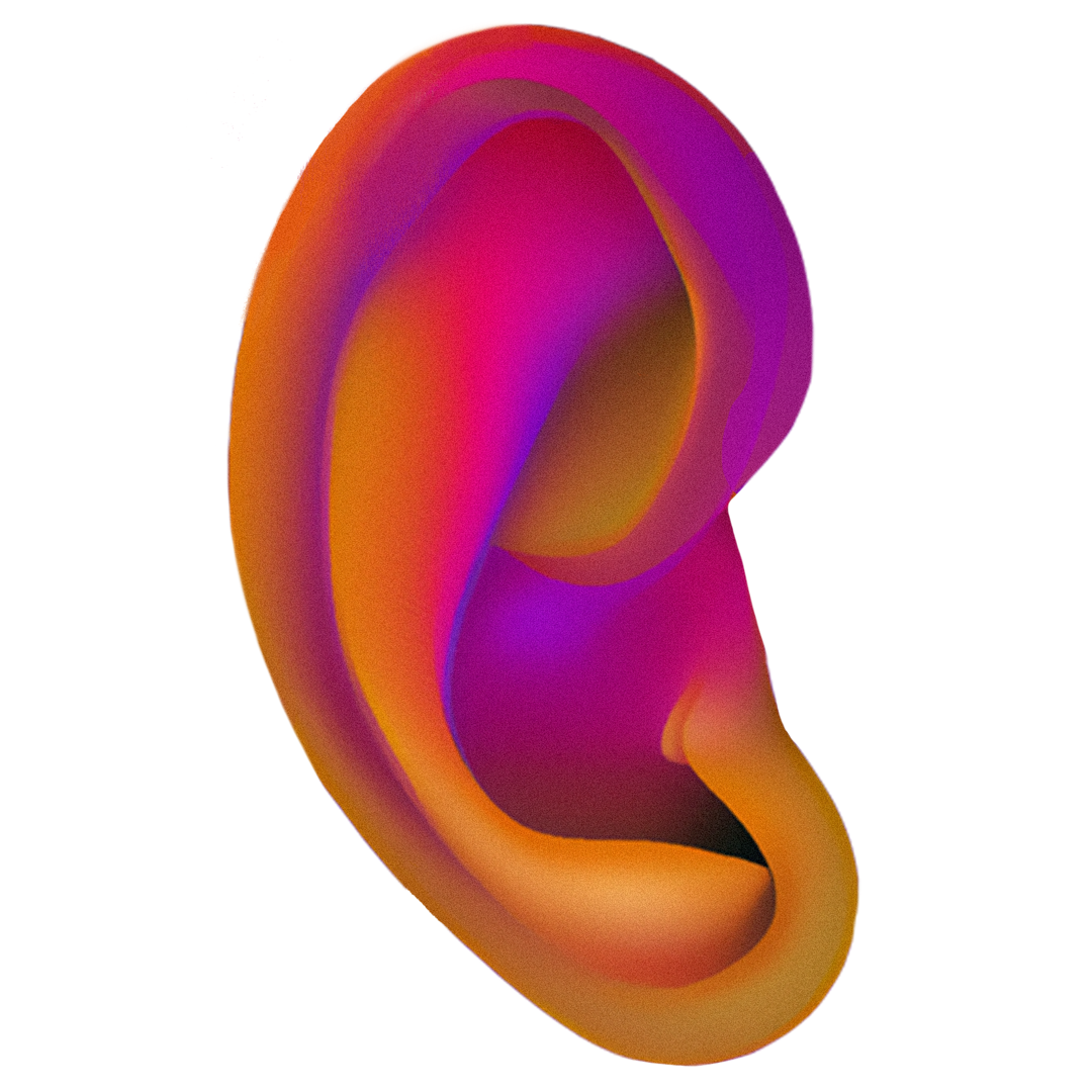 our logo - picture of the ear